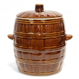 Garnek Beczka 5 L z pokrywą Q16 Krystynka