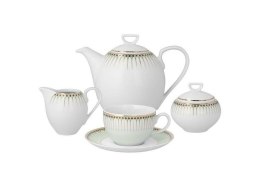Garnitur do herbaty 12 osób 40 elementowy YVONNE H115 Ćmielów