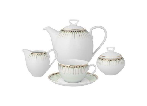 Garnitur do herbaty 12 osób 40 elementowy YVONNE H115 Ćmielów