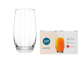 Komplet 6 szklanek LONG 360 ml DIAMOND 7619 Altom Design