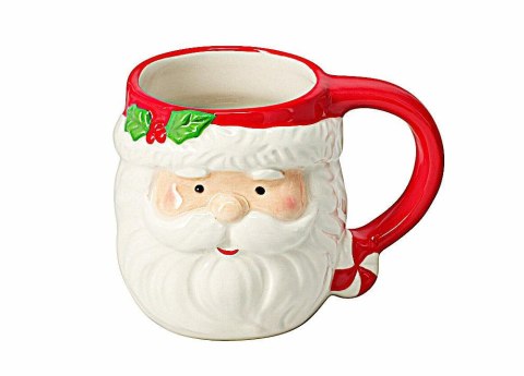 Kubek 10 cm Mikołaje Mix Dekor