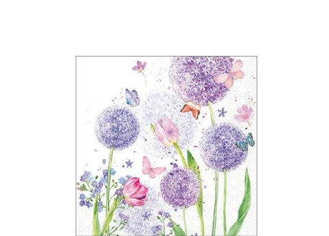 Serwetki 25x25 cm Piękno Kwiatów AMBIENTE 12519325 Serwetki 25x25 cm Piękno Kwiatów AMBIENTE 12519325