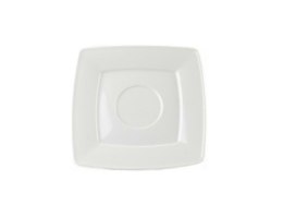 Spodek 11,5 x 11,5 cm VICTORIA Biały Lubiana