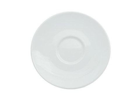 Spodek 18,5 cm JUMBO Biały Lubiana Spodek 18,5 cm JUMBO Biały Lubiana