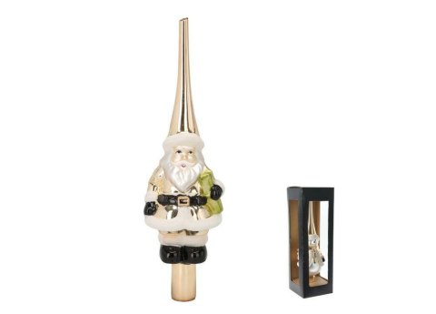 Szpic choinkowy 28 cm MIKOŁAJ ABR823530 Złoto
