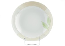Talerz głęboki 22 cm ROMA 2947 Zielony Listek Lubiana