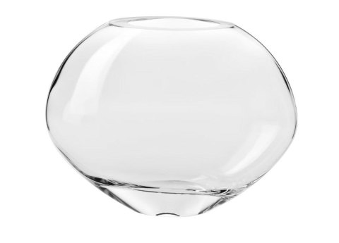 Wazon 21 cm płaski Krosno Glass