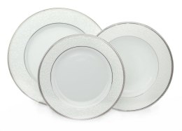 Zestaw obiadowy dla 6 osób 18 elementowy New Hollis Platin Bogucice