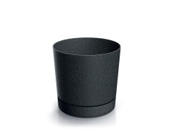 Doniczka 11 cm Tubo P ECO Wood Antracyt