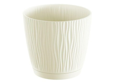 Doniczka 110 Sandy z podstawką DSY110P Krem CY728