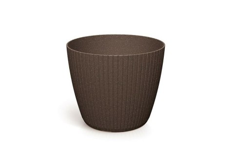 Doniczka 120 LAMIA ROUND Eco Wood DLAM120W-4625W KAWA Prosperplast