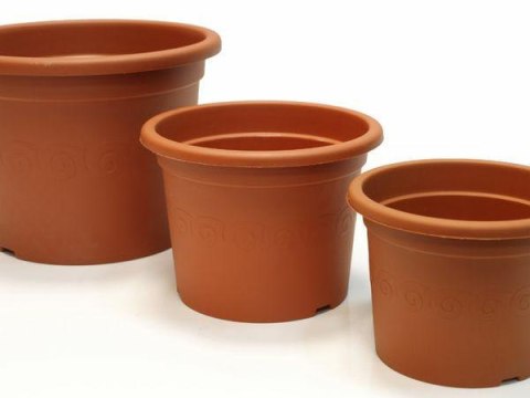 Doniczka 15 cm PLASTICA DP15 TERAKOTA R624