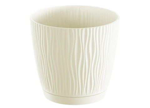 Doniczka 170 z podstawką Sandy DSY170P Krem CY728