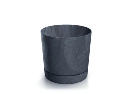 Doniczka 18 cm Tubo P Beton Effect Antracyt