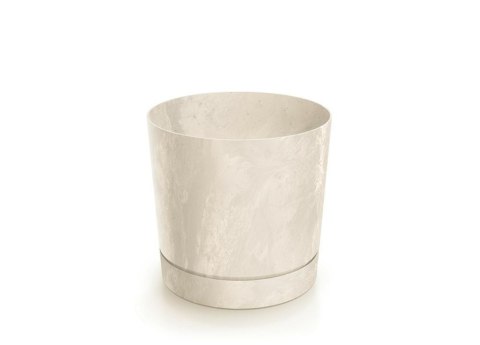 Doniczka 18 cm Tubo P Beton Effect Krem