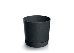 Doniczka 18 cm Tubo P ECO Wood Antracyt DPOP180W-S433W Prosperplast