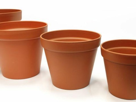 Doniczka 22 cm GLINKA DGA22 Terakota R624