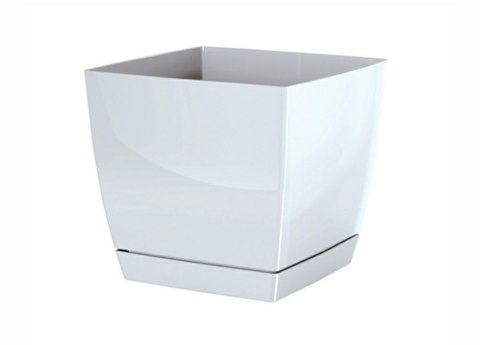 Doniczka z podstawką 100 Coubi DUKP100 Biała S449