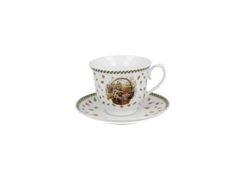 Filiżanka Kwiat polny 250 ml ze spodkiem 13,7 cm Crocus