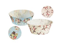Foremki papierowe 5 x 2,5 cm MIX 60 sztuk Papstar