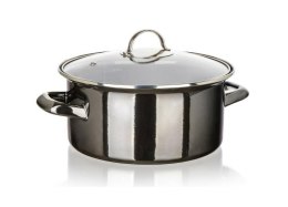 Garnek 22 cm emaliowany z pokrywą METALL 13823459 Banquet