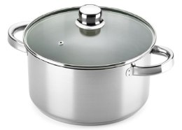 Garnek nierdzewny 24 cm 6,6 l. Metalic Cristal 25030024