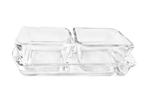 Komplet 3 miseczek do dipów na tacy Hoodooart