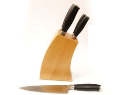 Komplet noży w bloku 991A DECO BLACK 5 noży