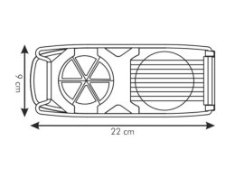 Krajacz do jajek podwójny PRESTO 420645