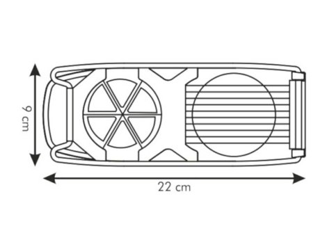 Krajacz do jajek podwójny PRESTO 420645