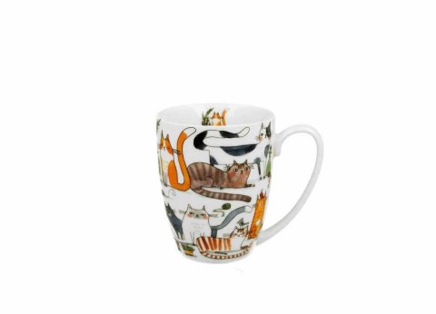 Kubek 360 ml Leniwe Koty Koszyk Koci Świat