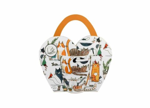 Kubek 360 ml Leniwe Koty Koszyk Koci Świat