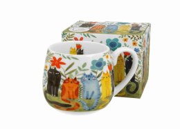 Kubek baryłka 430 ml Koty ogrodowe Koci Świat