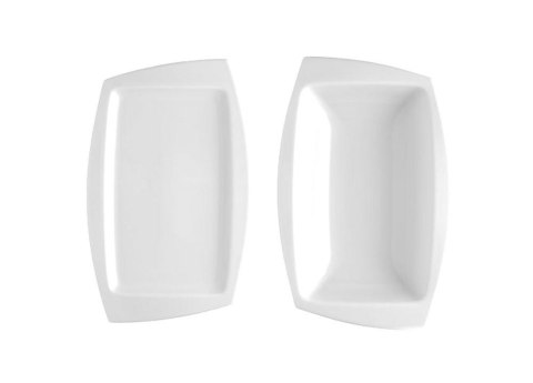 Naczynie do zapiekania 38 cm RUMBA Lubiana Biały