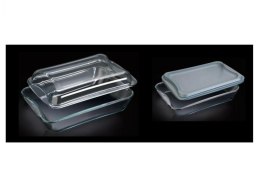 Naczynie żaroodporne prostokątne 2,5 l z dwoma pokrywami 7216/7576/D Simax exclusive