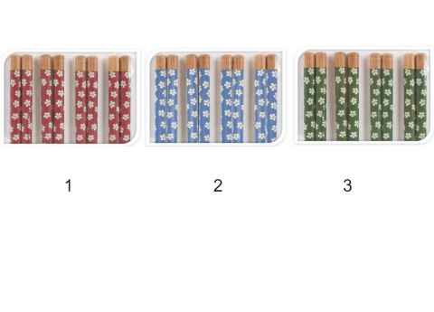 Pałeczki BAMBUS 8 sztuk CY4656180 Mix Dekor EH