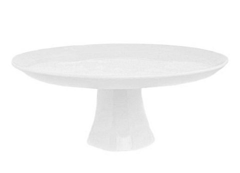 Patera na nodze 26 cm LUBIANA Biała