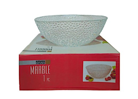 Salaterka szklana 22 cm MARBLE 7331GCL