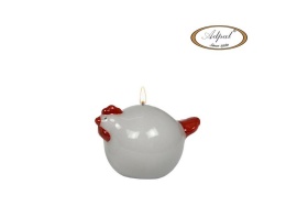 Świeca 8 cm Kokoszka Popielata Adpal