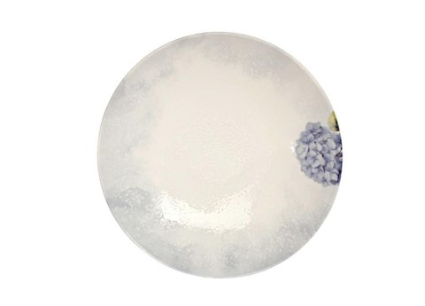 Talerz głęboki 21,5 cm VANILLA HORTENSJA BLUE 1802/920201 Lubiana