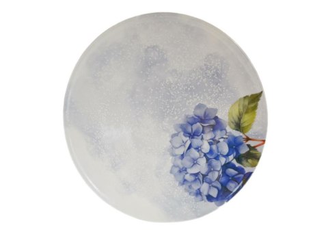 Talerz płytki 28,5 cm VANILLA HORTENSJA BLUE 1836/920201 Lubiana
