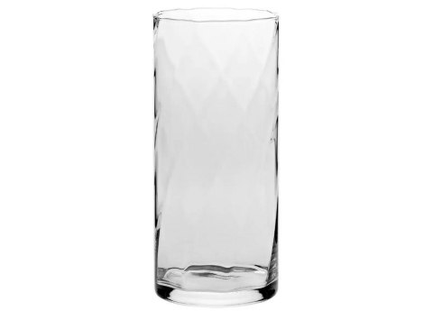 Wazon prosty cylindryczny 25 cm na kwiaty HOME A461 Krosno Glass