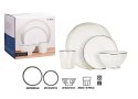 Zestaw obiadowy dla 4 osób 16 elementowy STONEWARE Q97001390