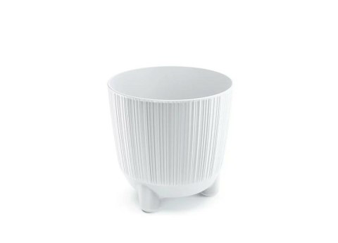 Doniczka 15 cm Ryfo N DRF150N Biała PROSPERPLAST