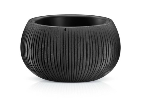 Doniczka 37 cm z wkładem Bowl Beton DKB370 Czarna