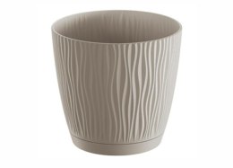 Doniczka z podstawką 240 Sandy DSY240P Mocca 7529U
