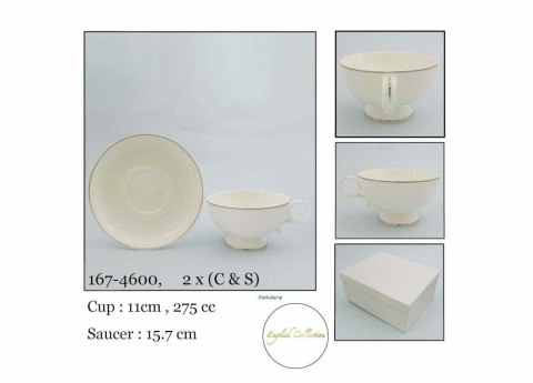 Filiżanki upominkowe 275 ml 167-4600
