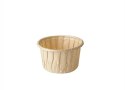 Foremki do pieczenia 105 ml Brąz 50 sztuk 87119 Papstar