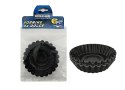 Formeki aluminiowe do tarty 12 cm Crostatine 6 sztuk Gnali