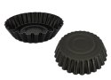 Formeki aluminiowe do tarty 12 cm Crostatine 6 sztuk Gnali